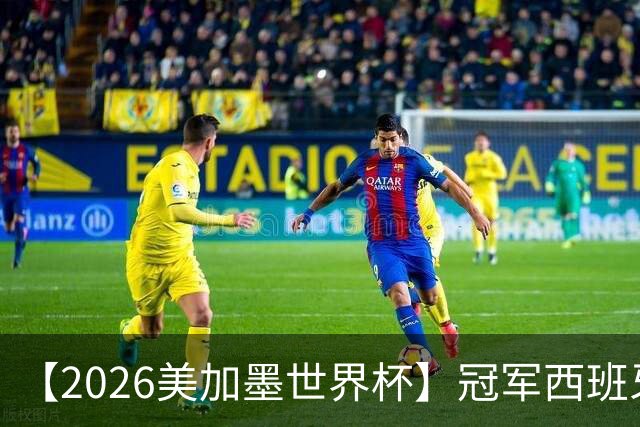 【2026美加墨世界杯】冠军西班牙队阵容图鉴，斗牛士力克阿根廷